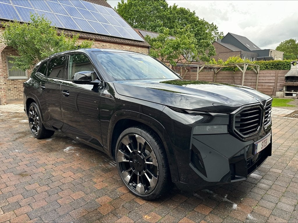 BMW XM, Auto's, Automaat, 4395 cc, Zwart, Leder