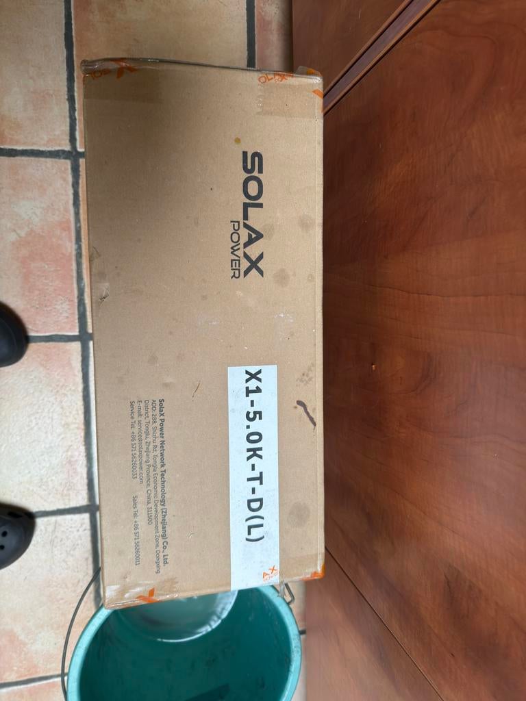 solax X1-5.0kW-T-D omvormer nieuw in doos sealed, Doe-het-zelf en Bouw, Zonnepanelen en Toebehoren, Ophalen, Nieuw