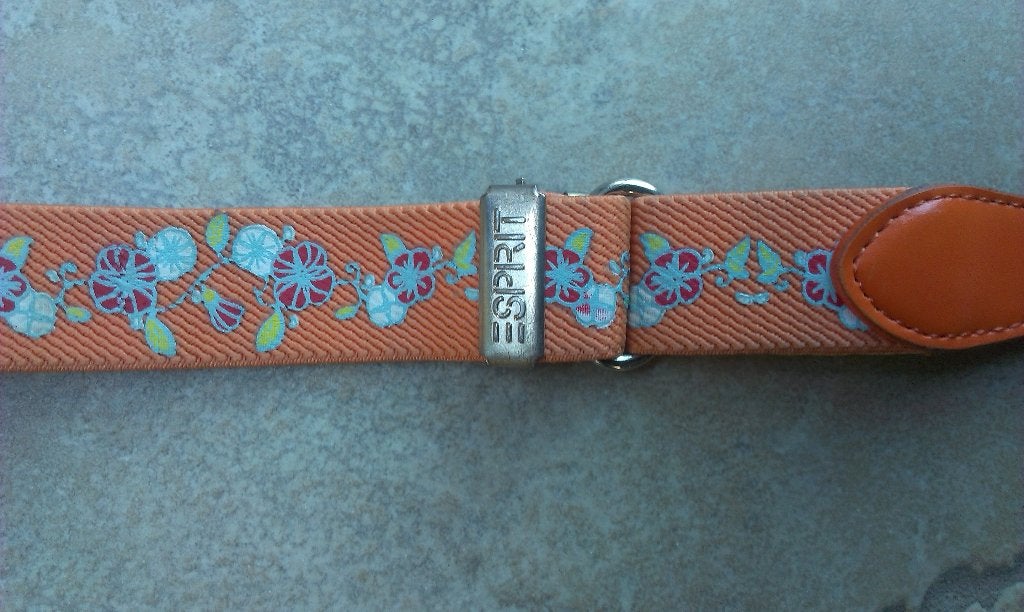 Merk Esprit: mooie riem mt 116 (zie foto's), Kinderen en Baby's, Kinderkleding | Maat 116, Broek, Meisje, Ophalen of Verzenden