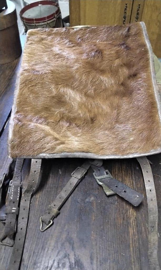 SECONDE GUERRE : SAC A DOS TORNISTER M 39 EN POIL DE VACHE, Enlèvement ou Envoi, Armée de terre