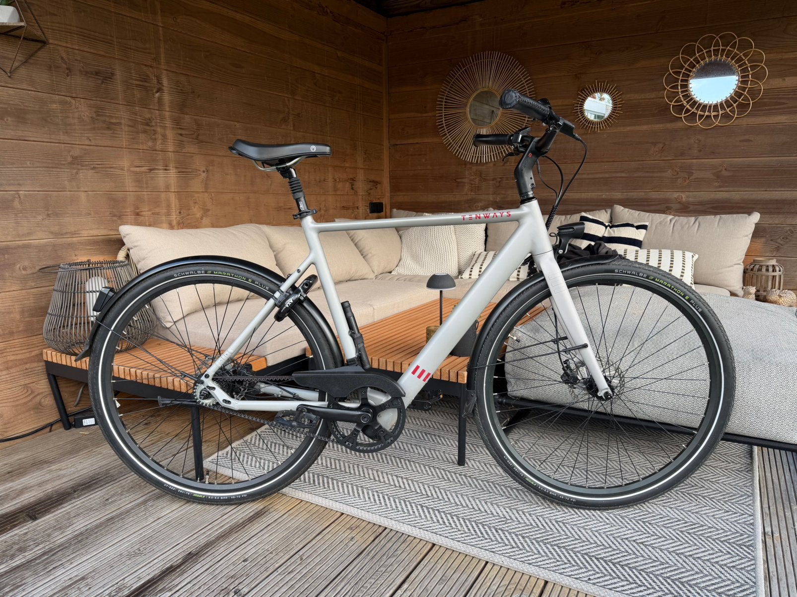 Tenways CGO600 E-bike “cruiser”, Fietsen en Brommers, Ophalen, Zo goed als nieuw