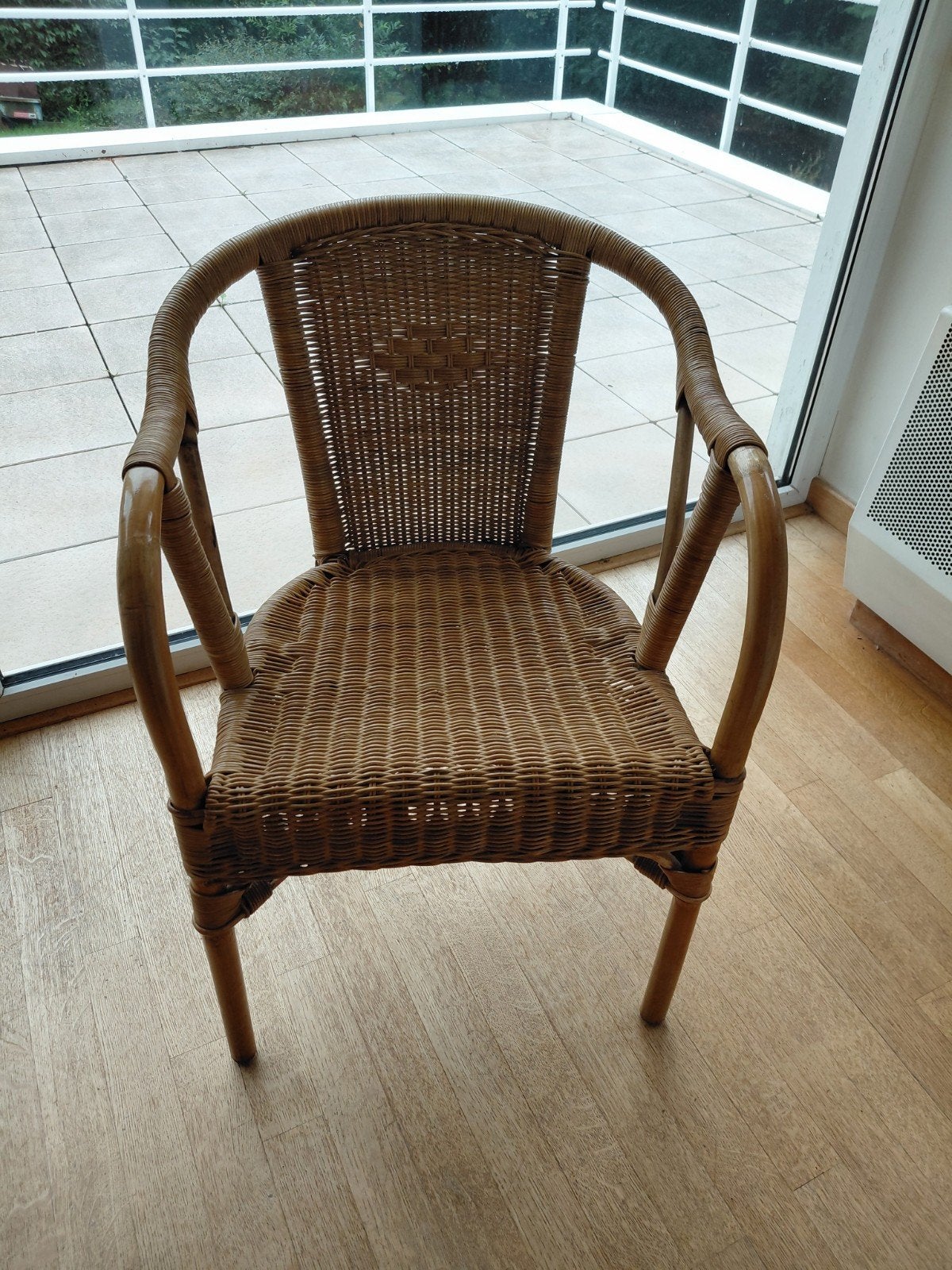 Chaise en osier, Maison & Meubles, Enlèvement, Comme neuf
