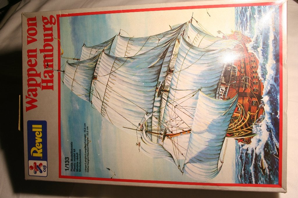Revell 5420 1/133 bouwdoos zeilschip Wappen von Hamburg, Ophalen of Verzenden, Nieuw, 1:50 tot 1:200, Revell