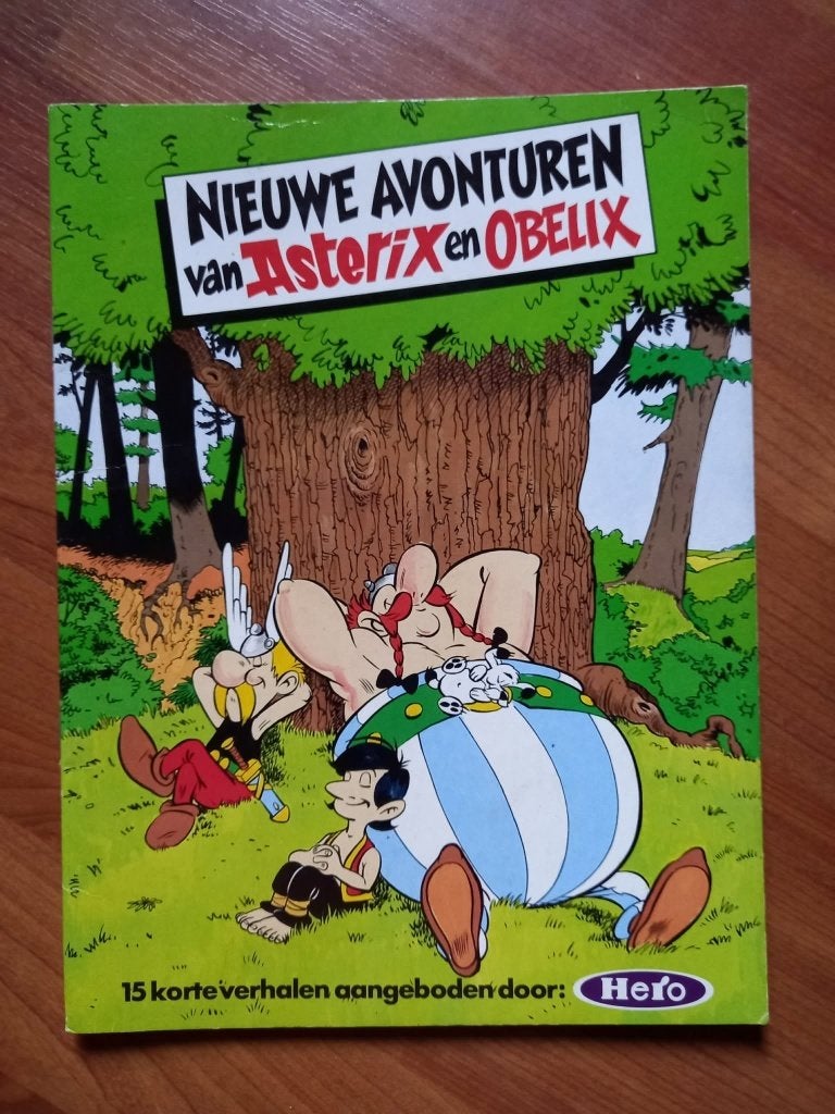 Nieuwe avonturen van Asterix en Obelix - Reclame Hero (1983), Une BD, Envoi, Comme neuf