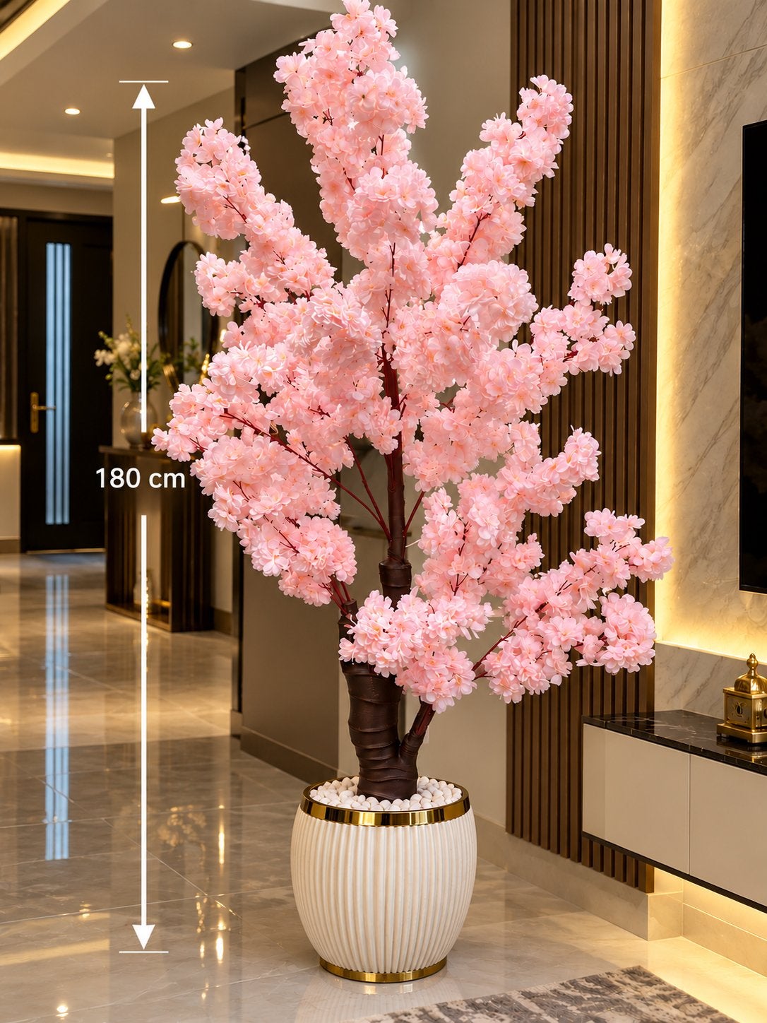 Arabre artificial / fleuri 180cm, Enlèvement ou Envoi, Comme neuf
