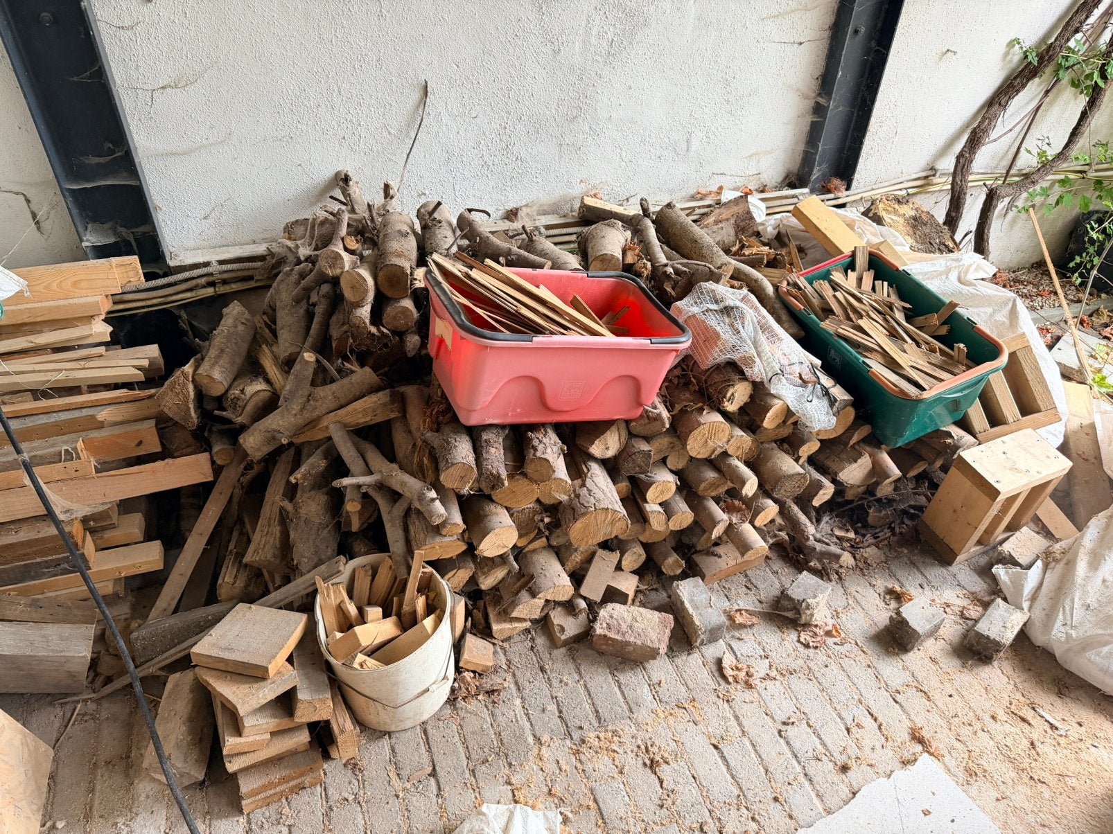 Brandhout snel op te halen, Tuin en Terras, Brandhout, Ophalen
