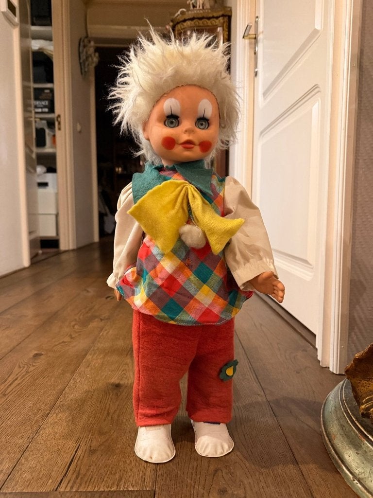 Halloween Automaton Clown Pop - Niet Getest, Ophalen of Verzenden, Gebruikt, Pop