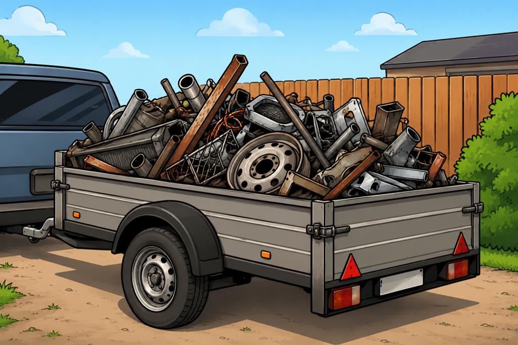 Oud ijzer, Doe-het-zelf en Bouw, Metalen, Ophalen, Zo goed als nieuw, IJzer