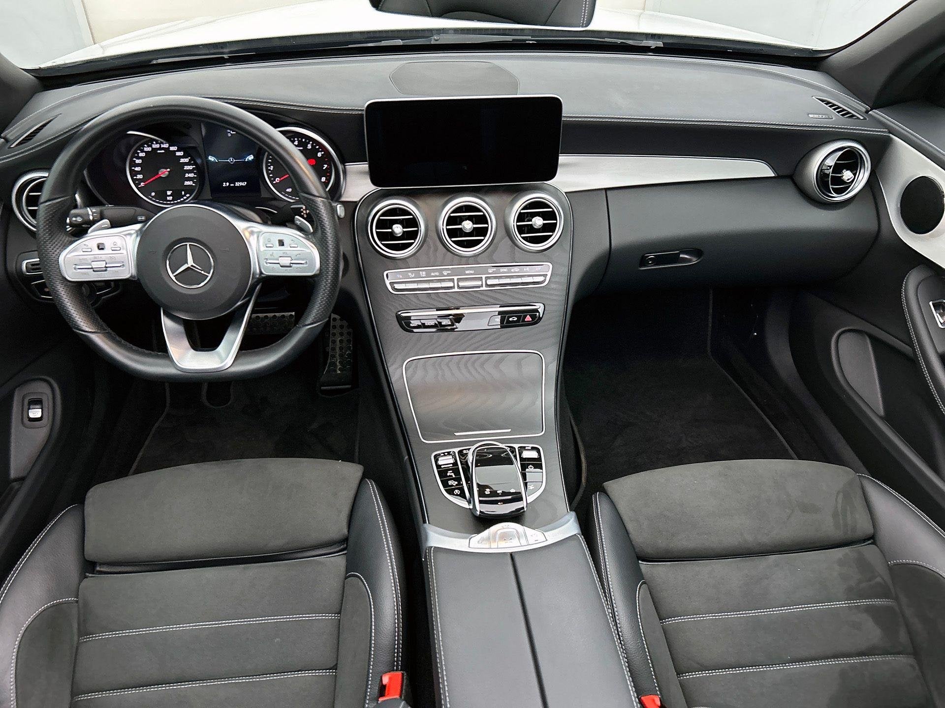 Mercedes-Benz C-Klasse 180 Cabriolet AMG Line | Smartphone I, Achat, 1800 kg, Cabriolet, Carnet d'entretien