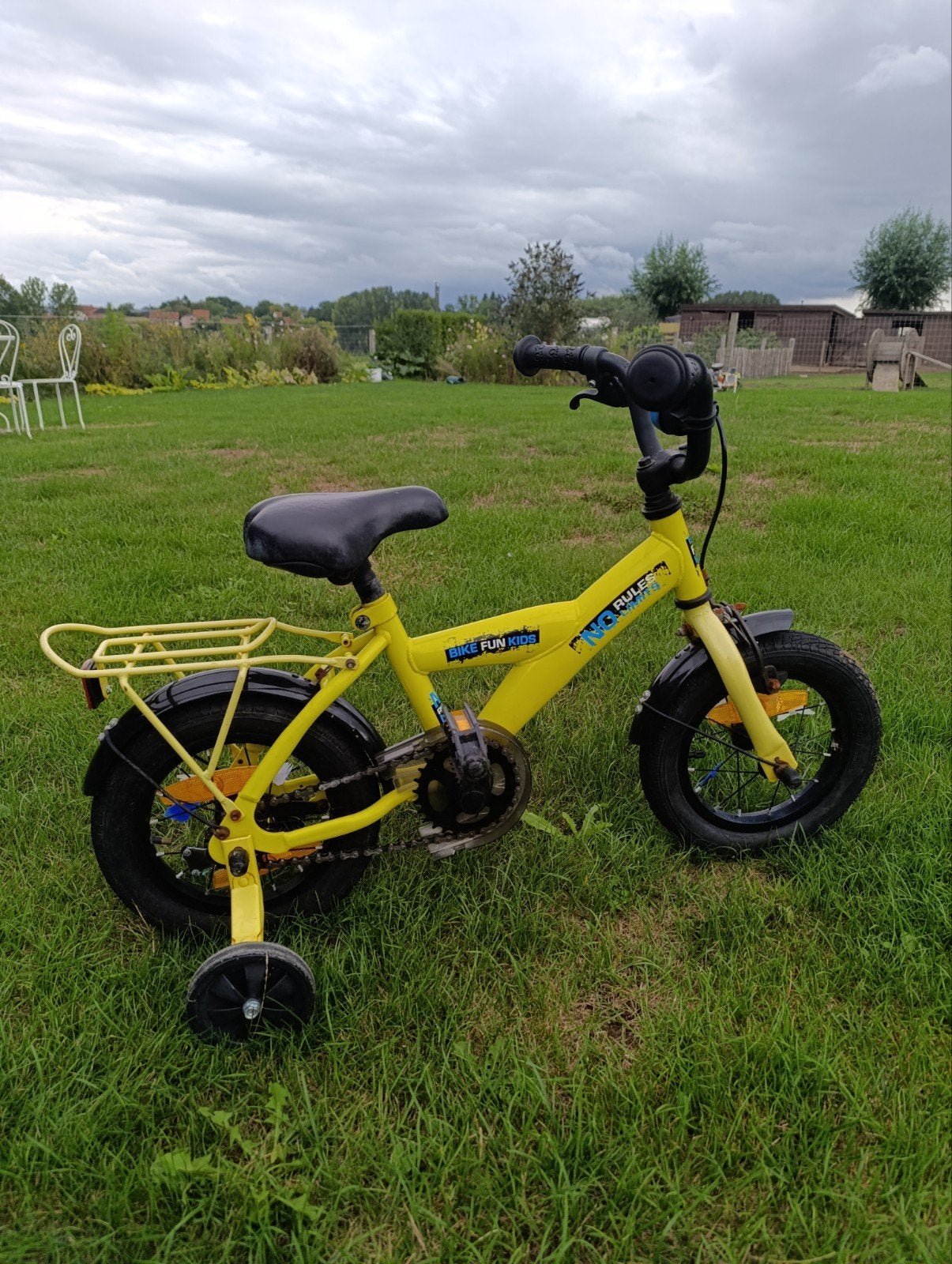 kinderfiets met steunwielen, leren fietsen!, Ophalen of Verzenden