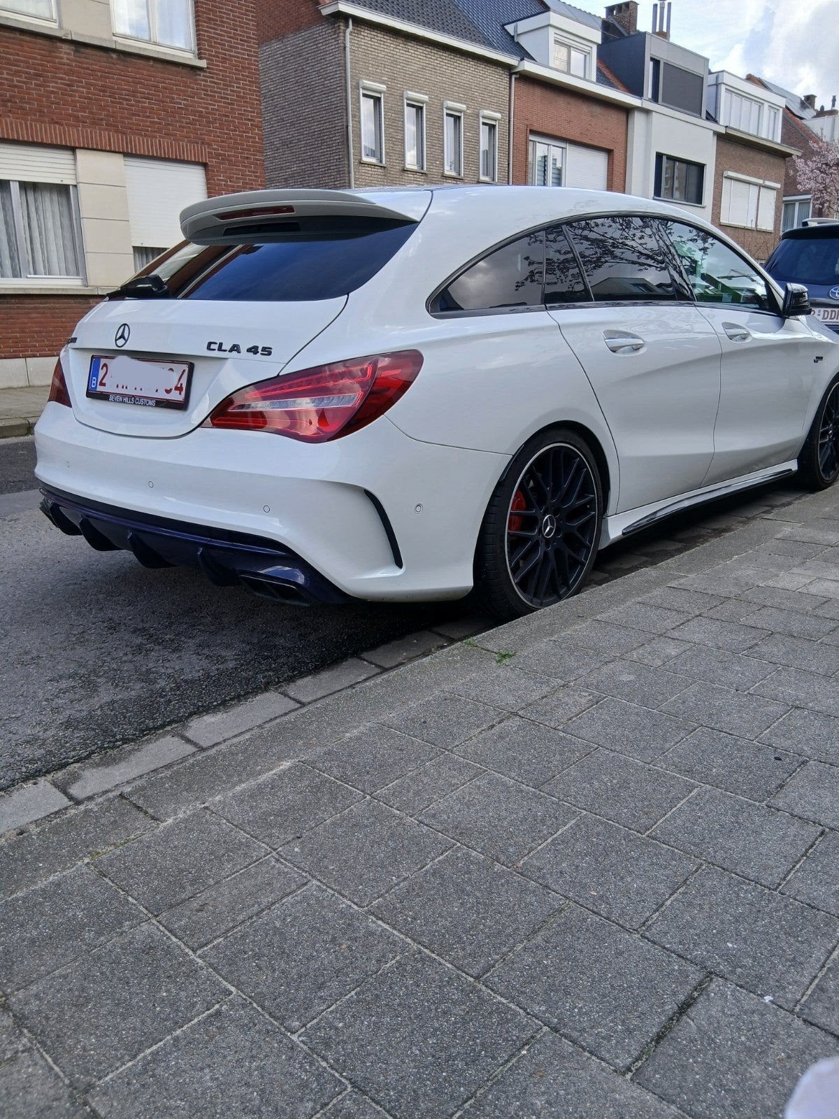 mercedes cla 45 amg, Auto's, Automaat, 4 cilinders, Alcantara, Wit