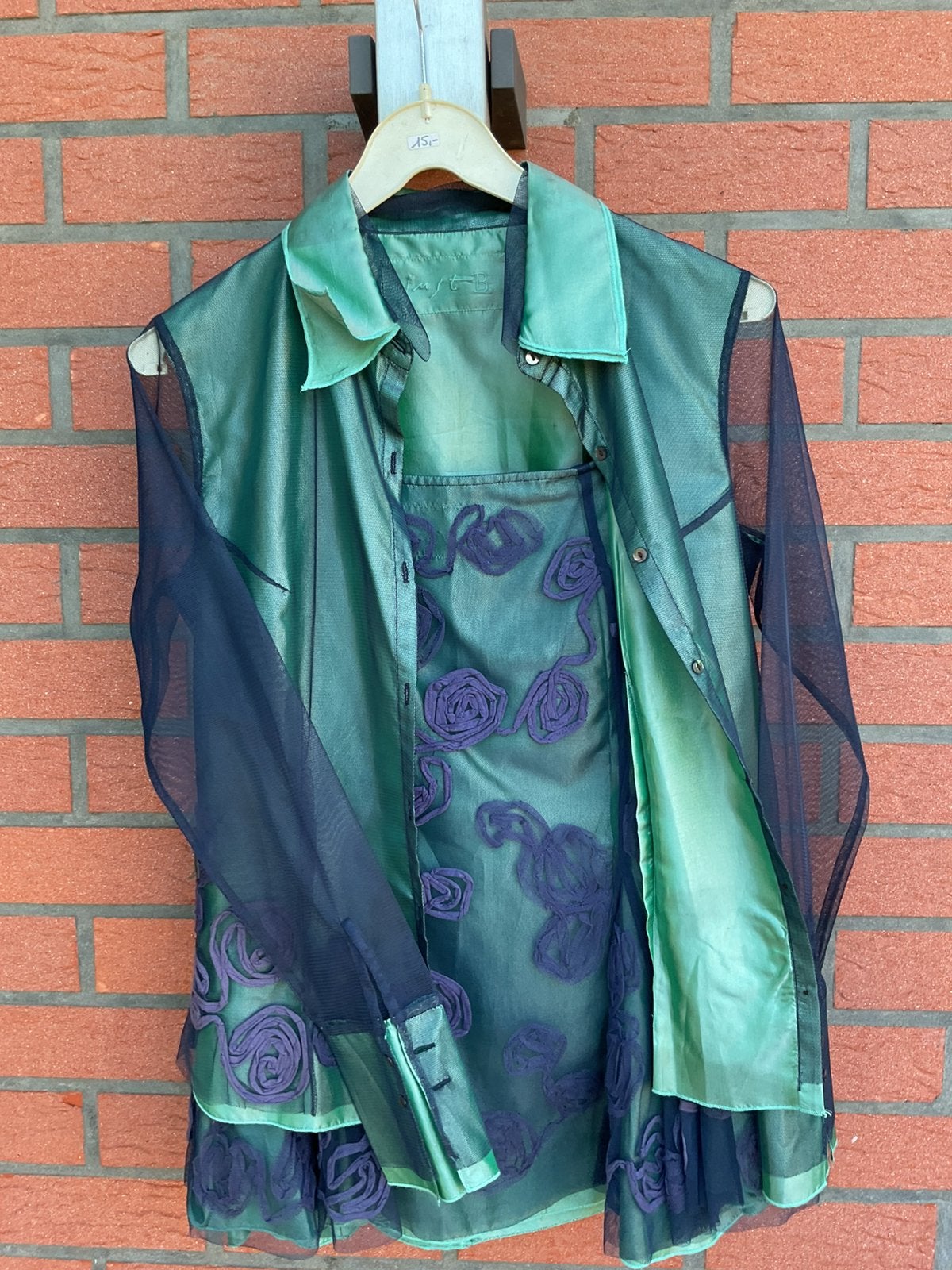 Prachtig feestelijk ensemble Maat 38, Kleding | Dames, Gelegenheidskleding, Ophalen of Verzenden, Zo goed als nieuw, Maat 38/40 (M)