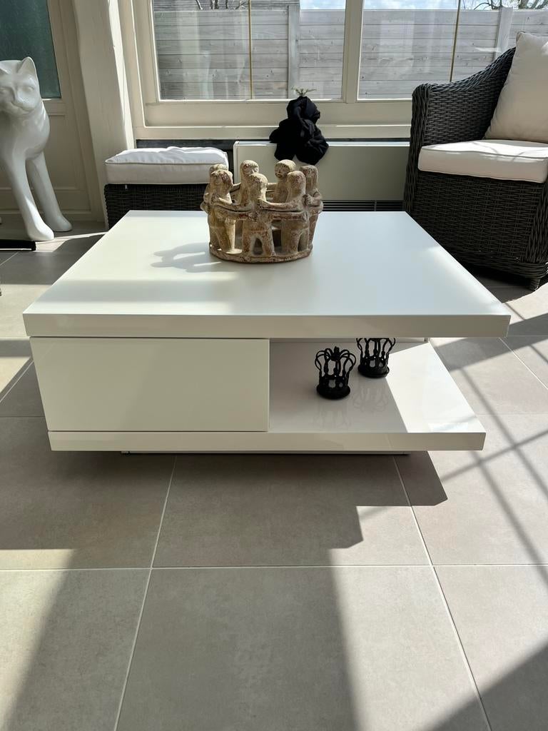 Salontafel, Huis en Inrichting, Tafels | Salontafels, Ophalen, Gebruikt