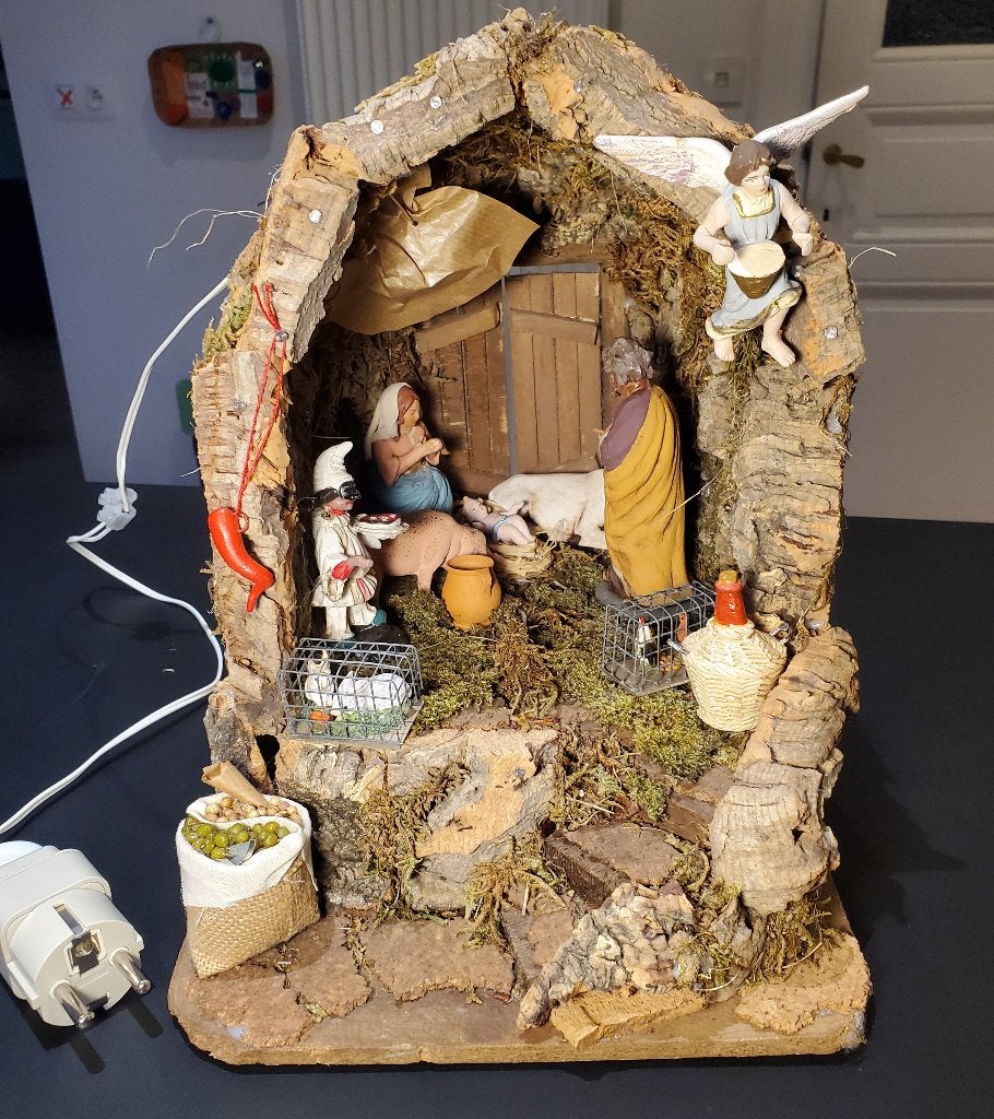 Véritable crèche de Naples, Antiquités & Art, Enlèvement ou Envoi