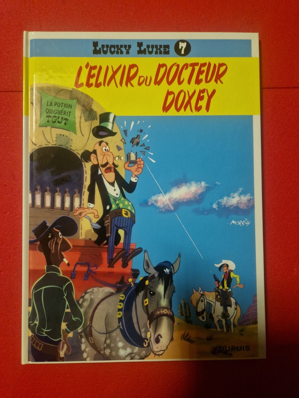 bd Lucky luke, l élixir du docteur doxey, Ophalen of Verzenden