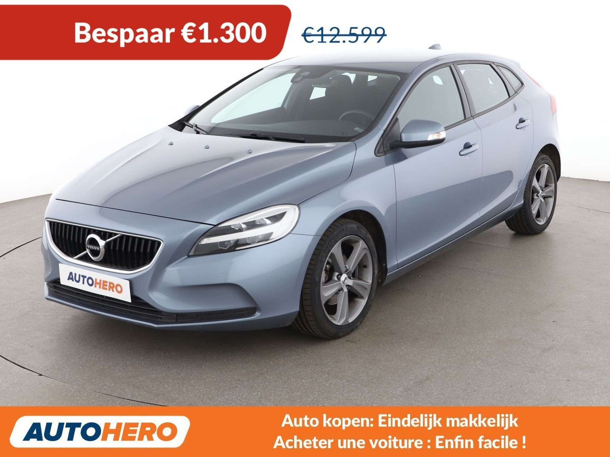 Volvo V40 2.0 D2 Kinetic (année de construction 2018), Autos, Volvo, Achat, https://public.car-pass.be/vhr/45a5440a-fab6-451c-994a-1a4125b7ef68