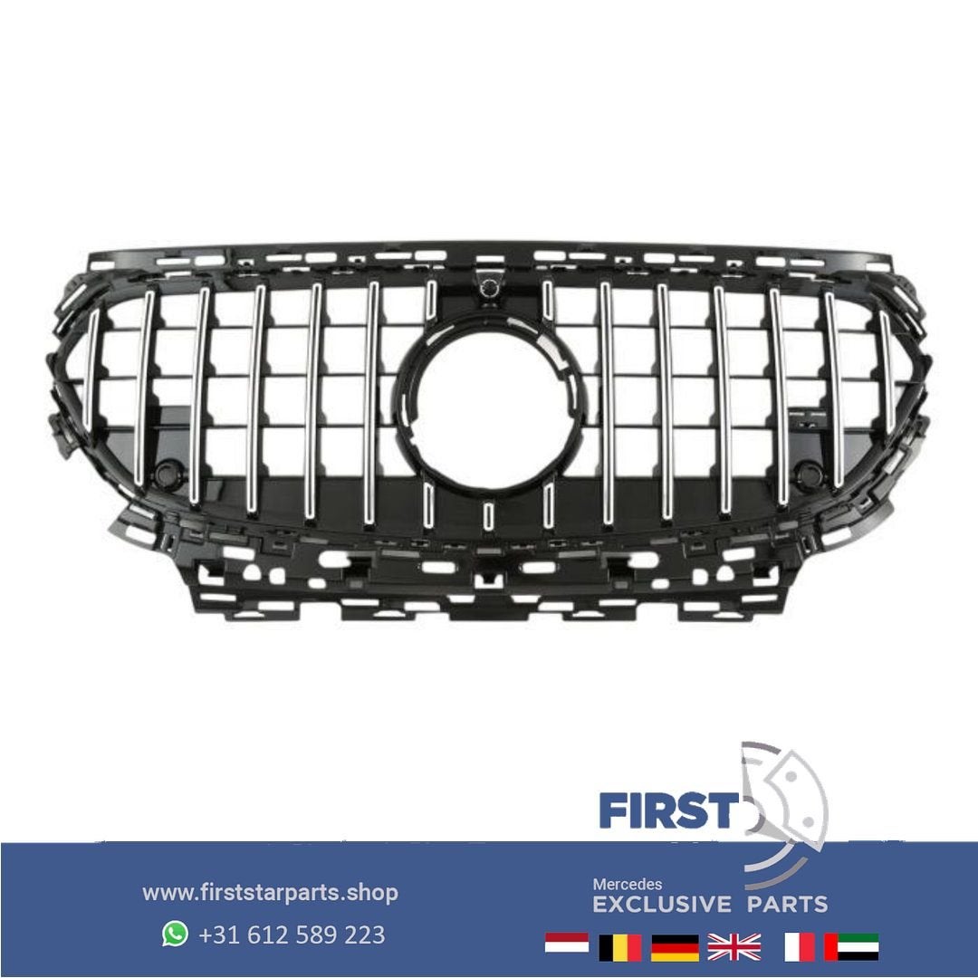 W214 GT GRIL Mercedes E KLASSE PANAMERICANA GRIL ZWART of CH, Gebruikt, -, Ophalen of Verzenden, -
