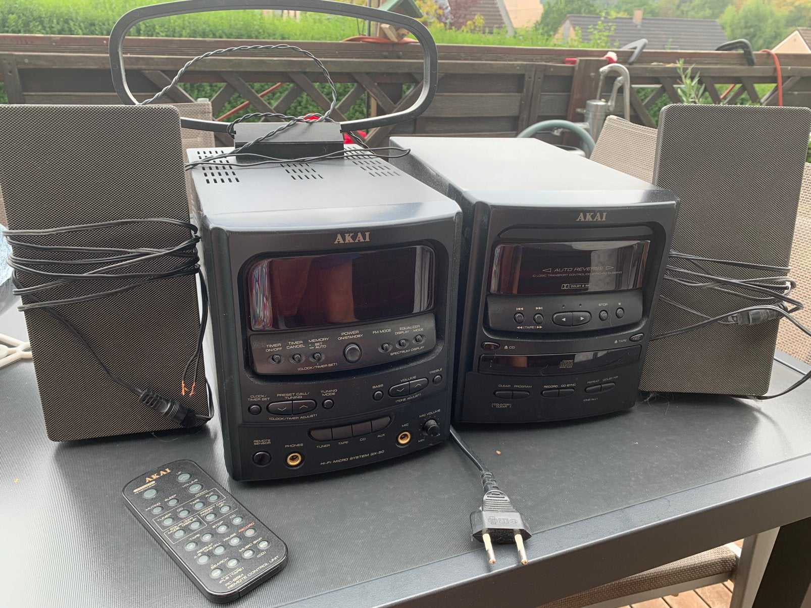Mini chaîne Hifi Akai, Audio, Tv en Foto, Stereoketens, Ophalen, Gebruikt, Akai