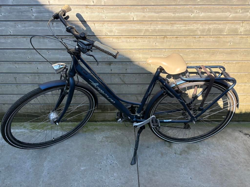 Damesfiets thompson, Fietsen en Brommers, Ophalen, Zo goed als nieuw