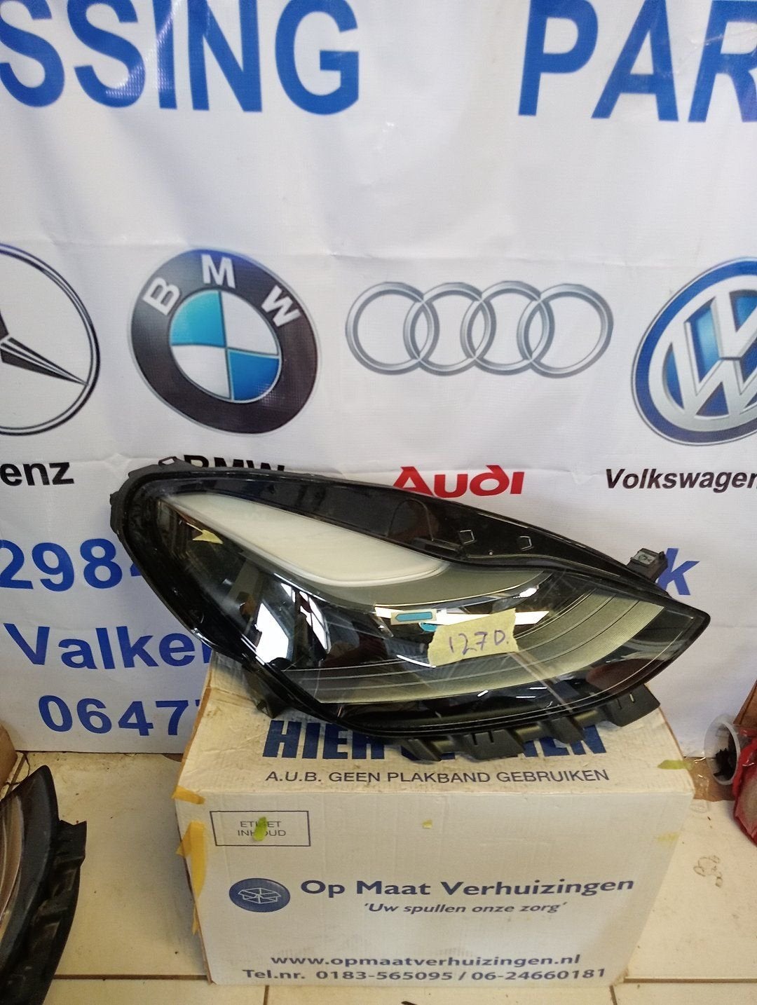 Koplamp Tesla Model 3Y Projector Matrix 151495300D Rechts, Gebruikt, -, Overige automerken, -