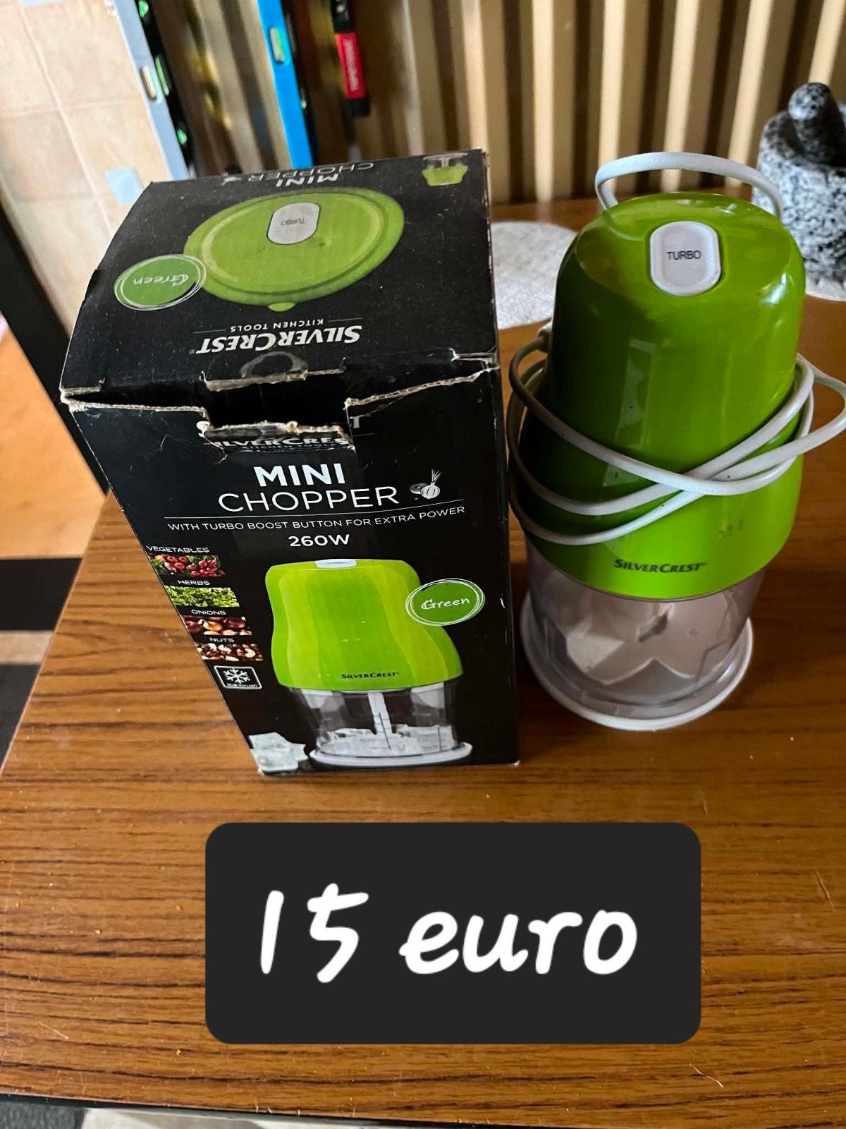 mini chopper, Electroménager, Mélangeurs, Enlèvement, Comme neuf, Mélangeur