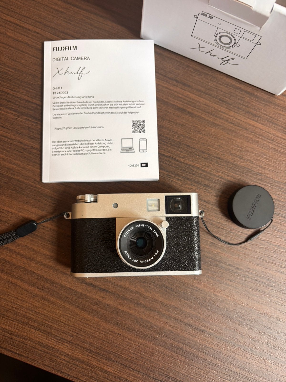 Fujifilm X-half digitale camera met effecten, TV, Hi-fi & Vidéo, Sans zoom optique, Enlèvement ou Envoi, Bluetooth, Comme neuf