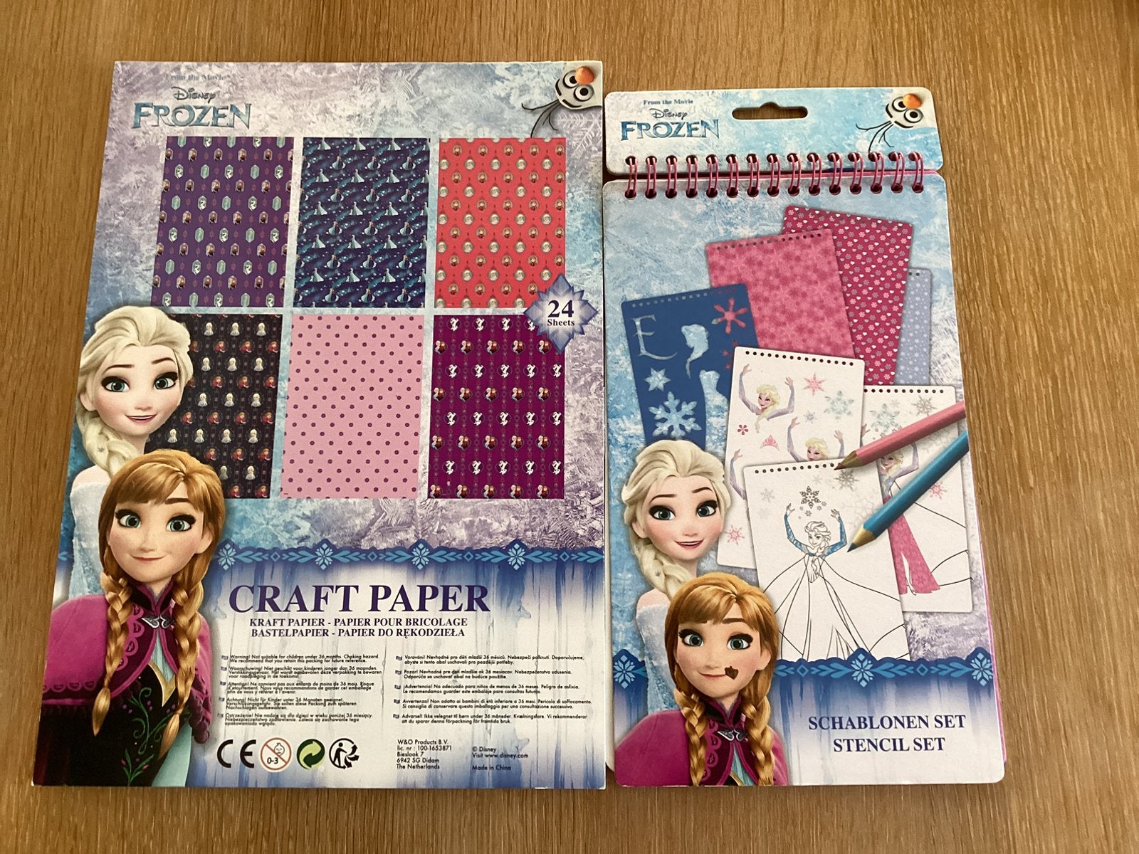Frozen craft papier, Hobby en Vrije tijd, Overige thema's, Nieuw, Meerkleurig, Ophalen of Verzenden