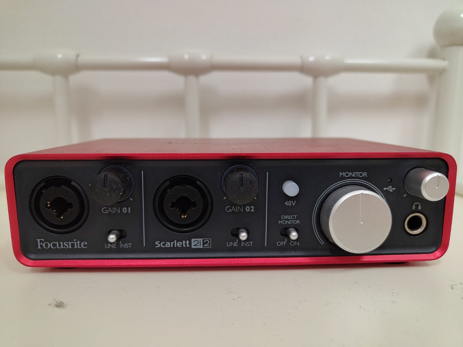 Carte son Focusrite Scarlett 2i2 1st Gen, Enlèvement, Utilisé