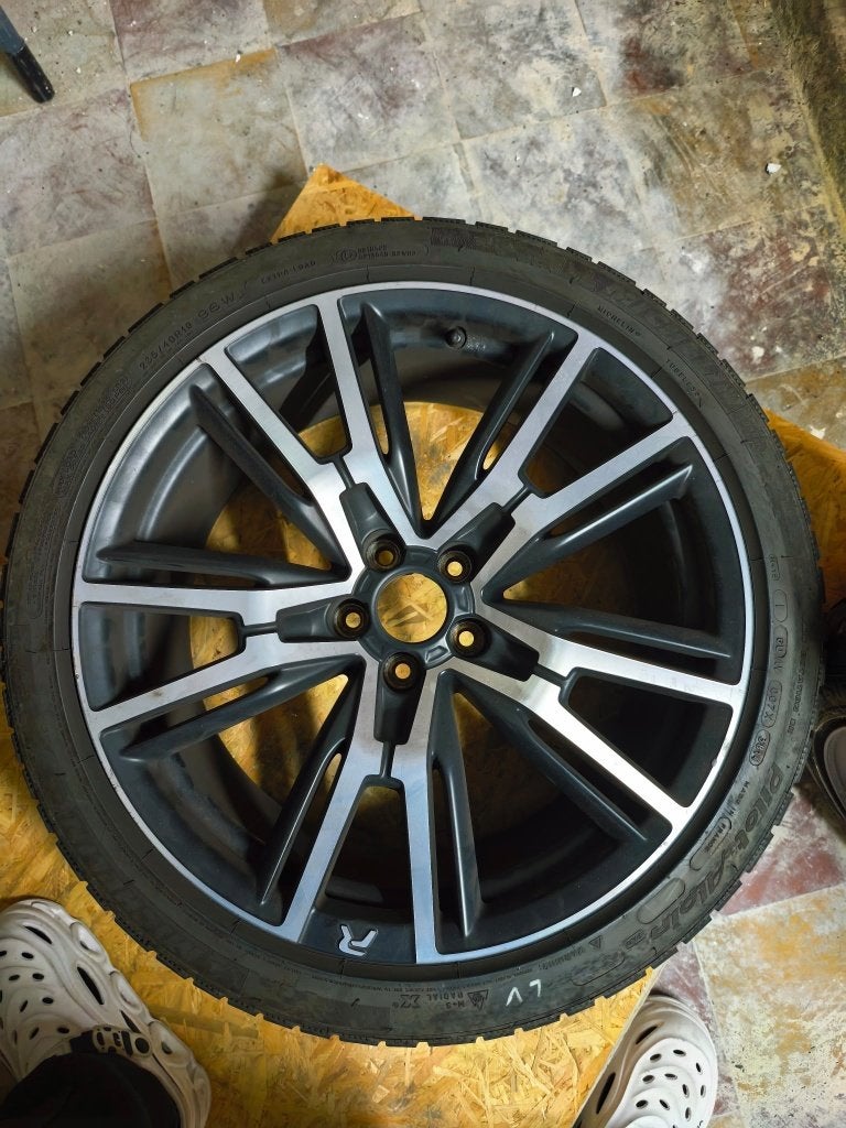 5 jantes peugeot rcz R., Enlèvement, 19 pouces, Pneus hiver, Jante(s)
