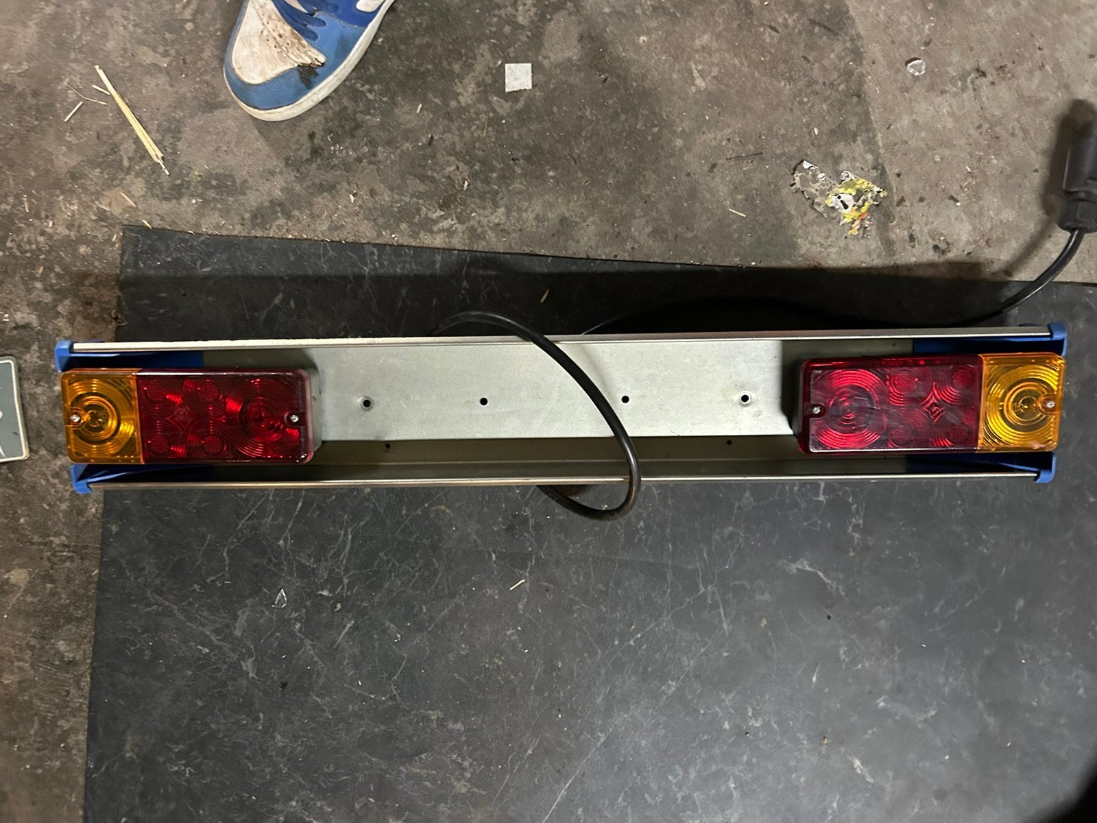 Verlichting fietsdrager of aanhanger, Enlèvement, Utilisé