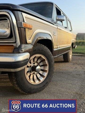 Jeep Grand Wagoneer | 1985 | Route 66 Auctions, Auto's, Jeep, Zwart, Bedrijf, Handgeschakeld