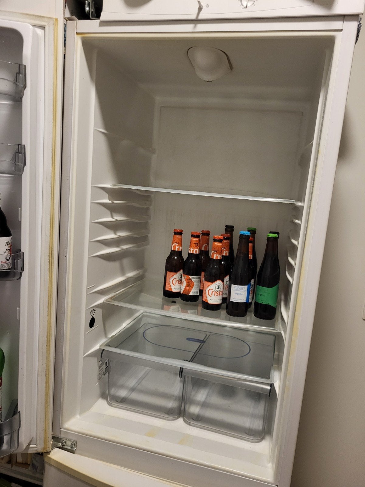 Koelkast met vriesvak, Elektronische apparatuur, Koelkasten en IJskasten, Ophalen, Met vriesvak