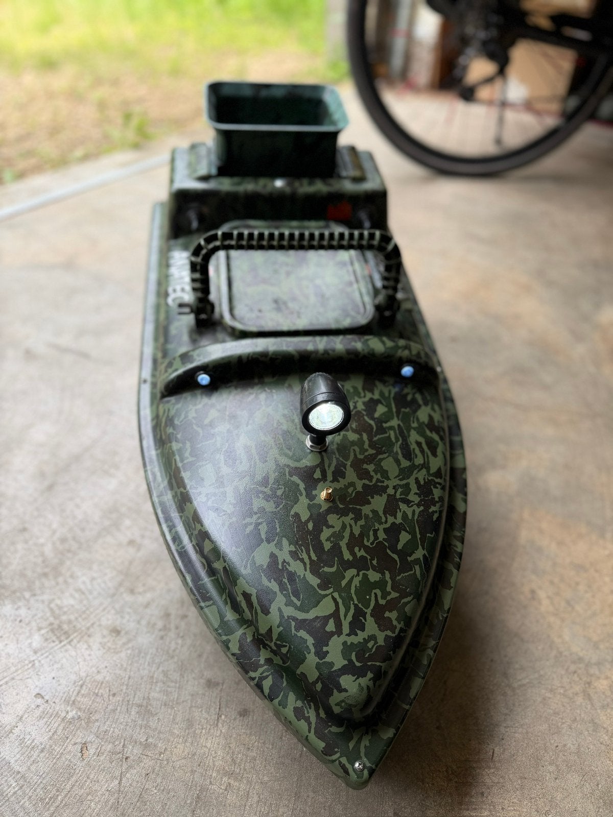 Voerboot anatec, Enlèvement, Utilisé
