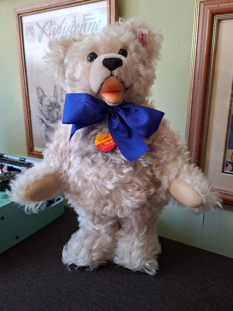 Édition limitée Steiff Bear « Daddey » (2003) 35 cm, Collections, Ours & Peluches, Comme neuf, Ours en tissus, Steiff, Enlèvement ou Envoi
