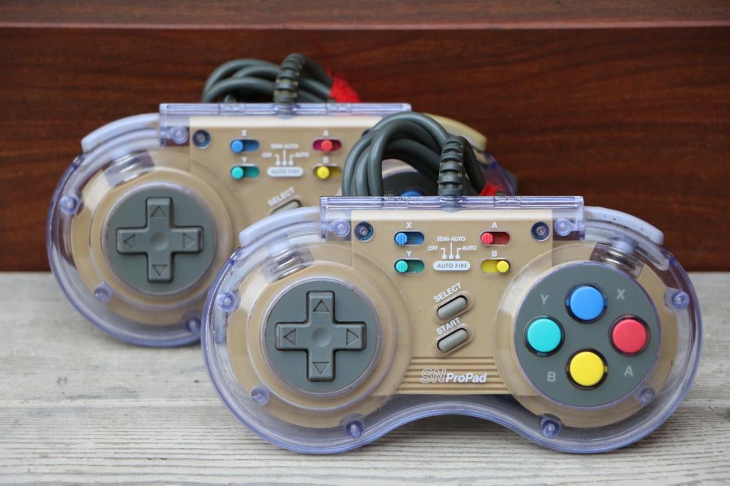 SN Pro Pad SNES controller set, Ophalen, Zo goed als nieuw