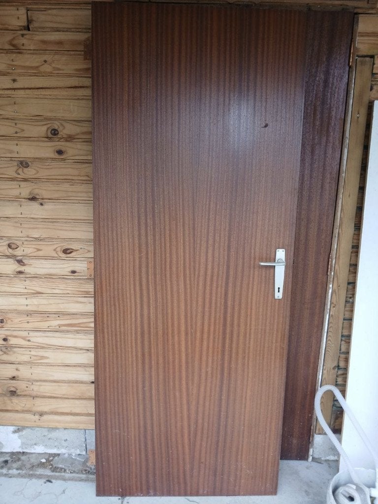binnendeur 80.5*202cm, Doe-het-zelf en Bouw, Ophalen, Gebruikt, 80 tot 100 cm, Binnendeur