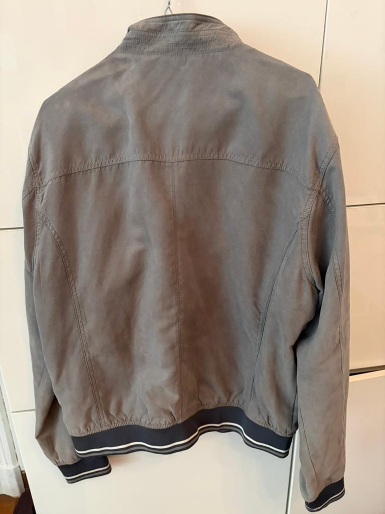 Fluwelen jack in suèdestijl, Kleding | Heren, Jassen | Zomer, Ophalen, Zo goed als nieuw