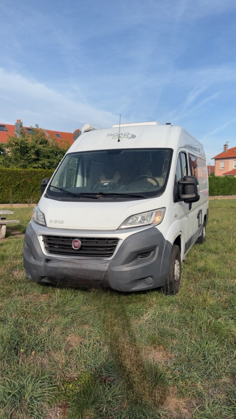 Fiat posl roadcar 540 camper, Roue de secours, Particulier, Koelkast, Fiat