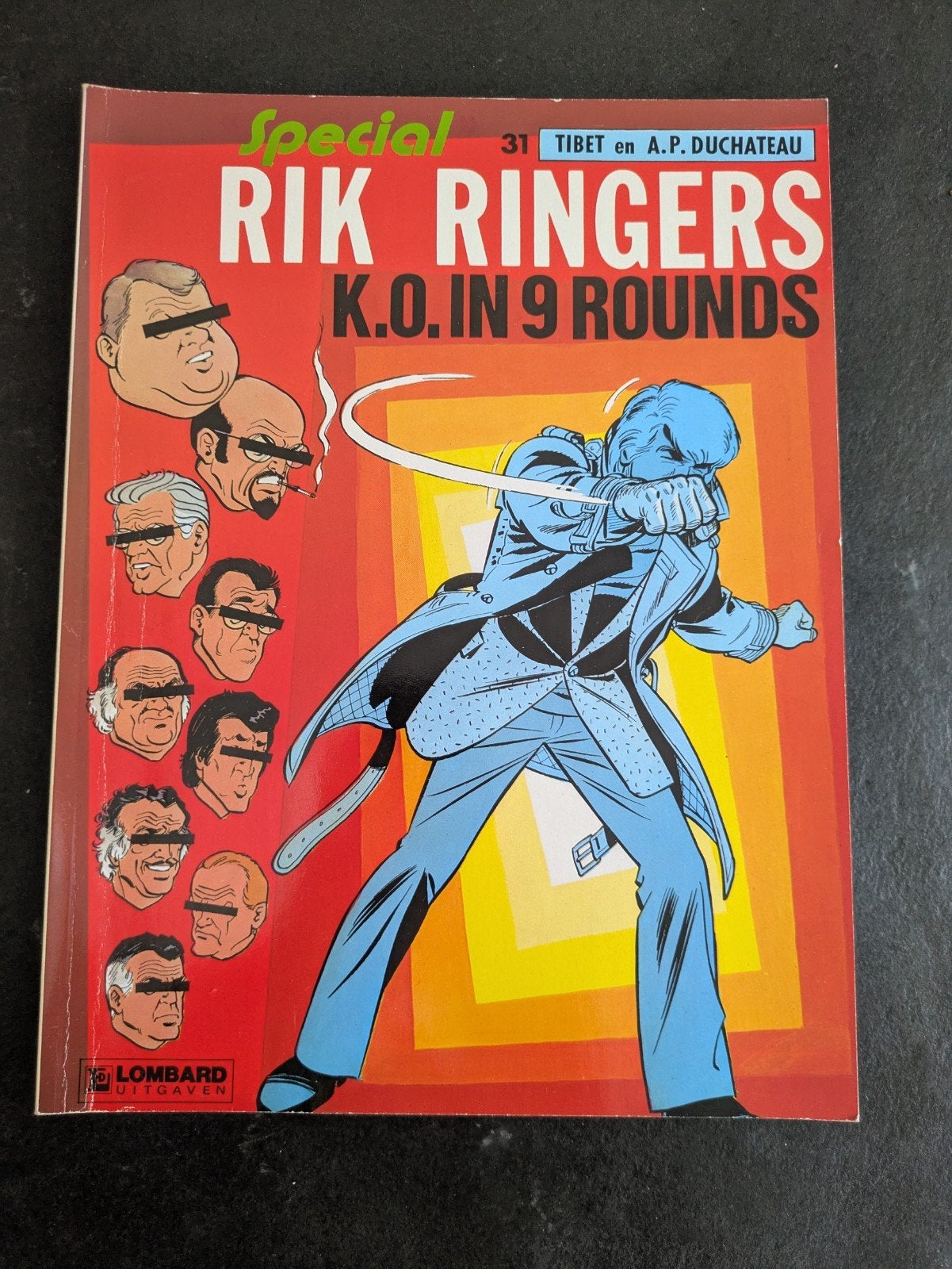 Rik Ringers K.O. in 3 rounds, Boeken, Ophalen of Verzenden