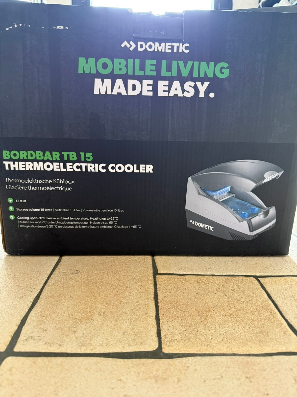 Dometic BordBar TB15, een 12V koel-/warmhoudbox, Ophalen, Nieuw