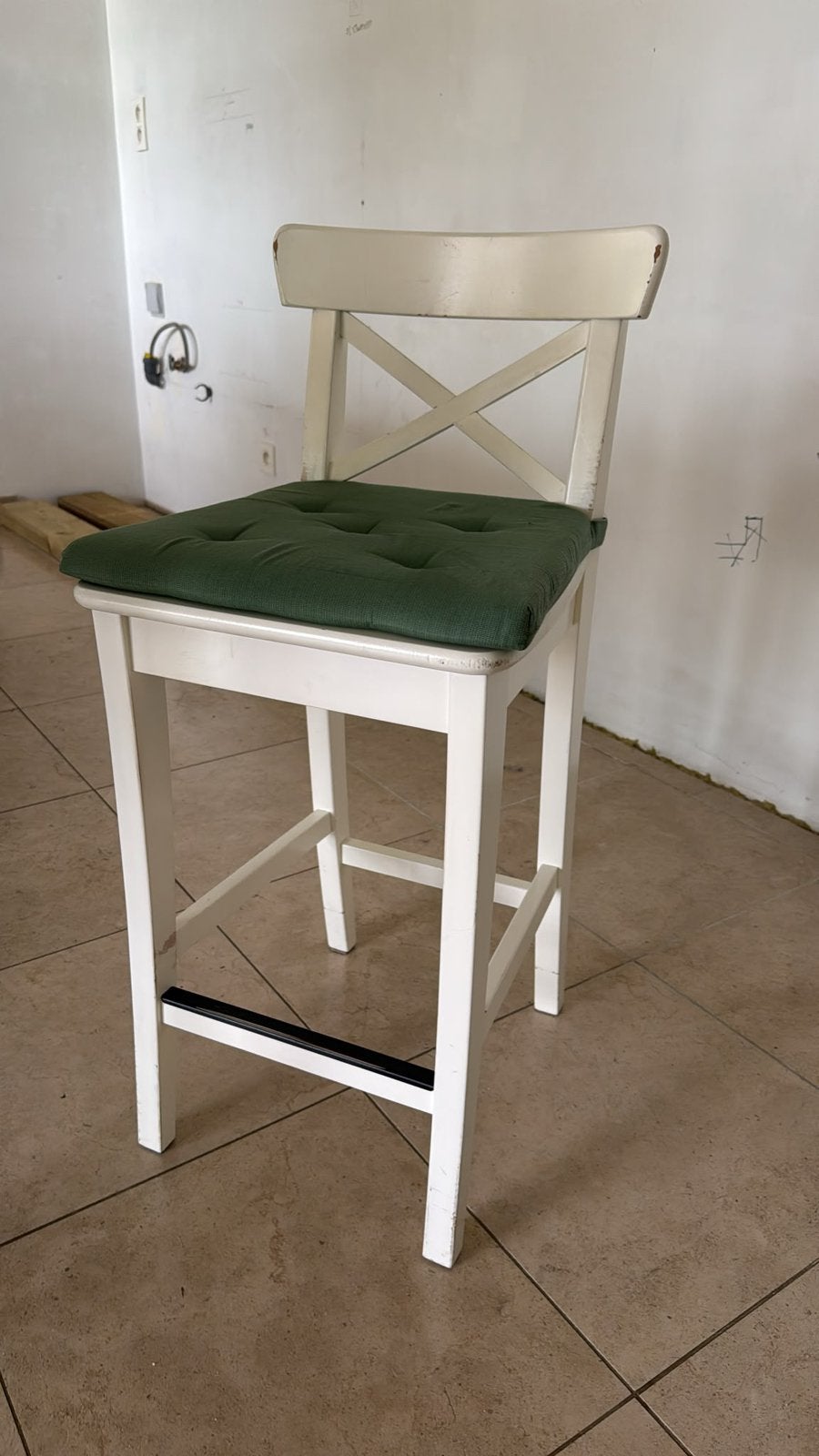 6 barkrukken IKEA, Avec repose-pieds, Enlèvement, Utilisé, Bois