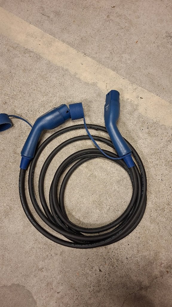 Câble de charge Voldt Type 2 - 22 kW/32A/triphasé - 6 mètres, Enlèvement ou Envoi, Utilisé