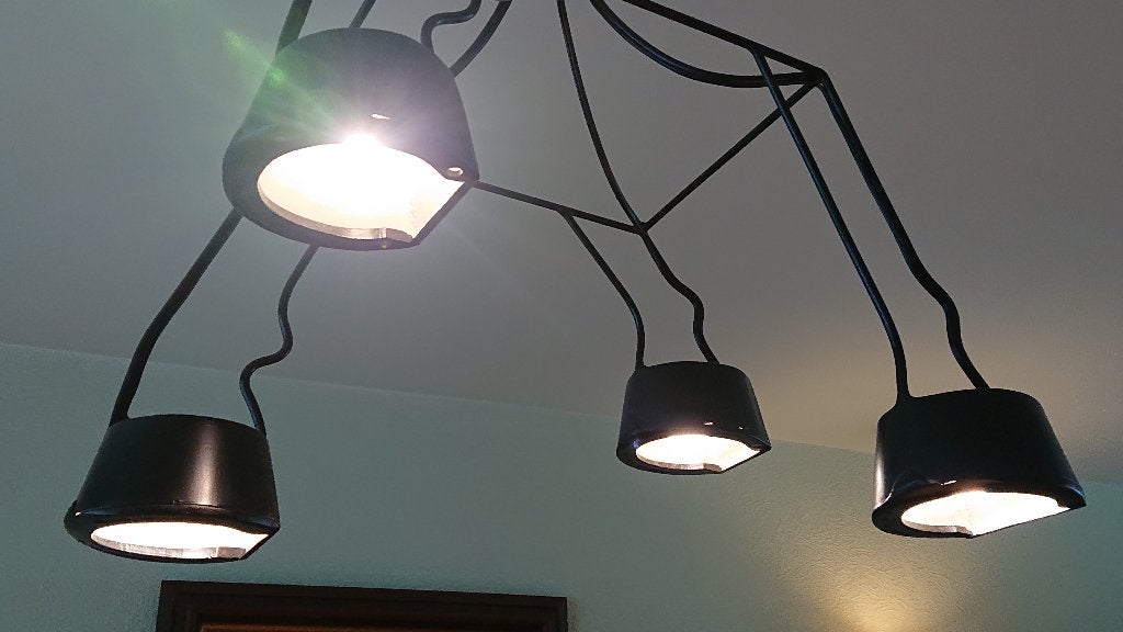 Handgesmede design lamp, Antiek en Kunst, Ophalen