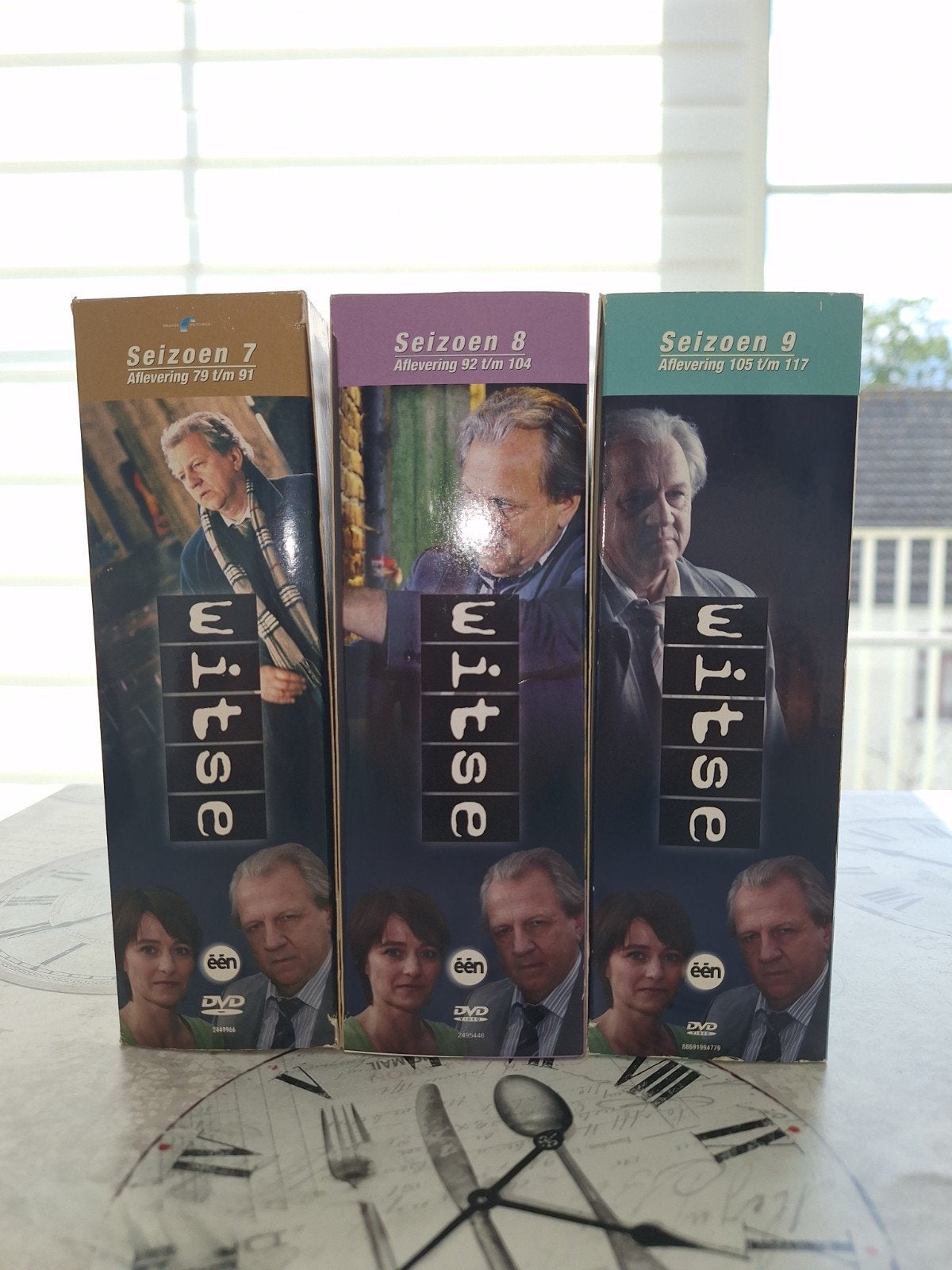 Witse Seizoen 7, 8 of 9. Zie prijs per box in beschrijving., Cd's en Dvd's, Misdaad, Nederlands, Nederlands, Zo goed als nieuw