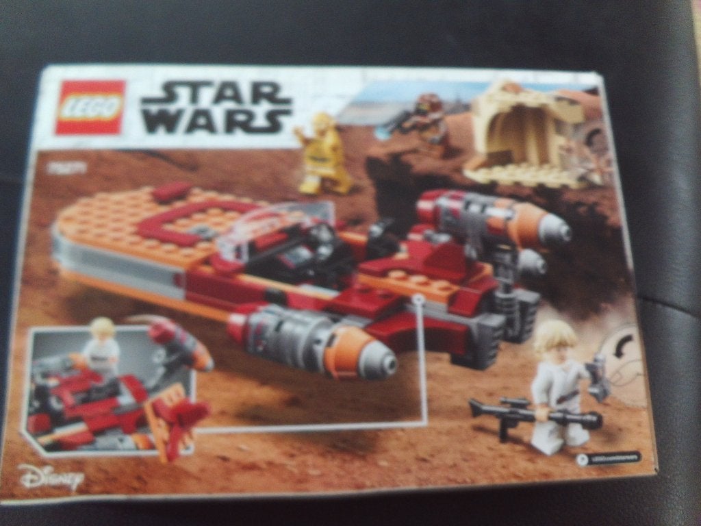 LEGO  Star Wars; Luke Skywalkers Landspeeder, Ophalen of Verzenden, Zo goed als nieuw, Overige typen