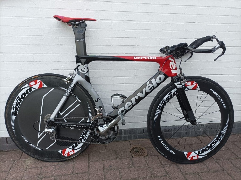 Vélo de contre-la-montre Cervelo P3 taille 56, Vélos & Vélomoteurs, 53 à 57 cm, Enlèvement ou Envoi, Utilisé, Carbone
