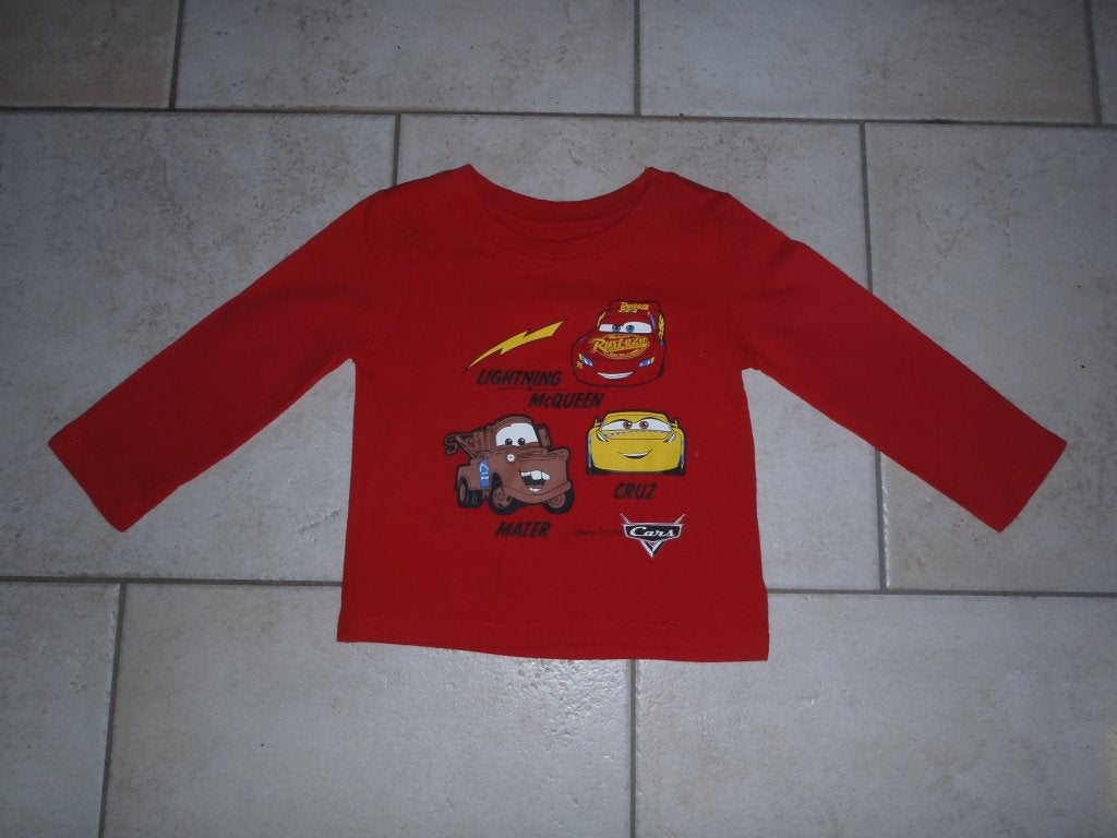 t-shirt longues manches taille 74 - Pixar, Enlèvement ou Envoi, Comme neuf, Garçon, Pull ou Veste