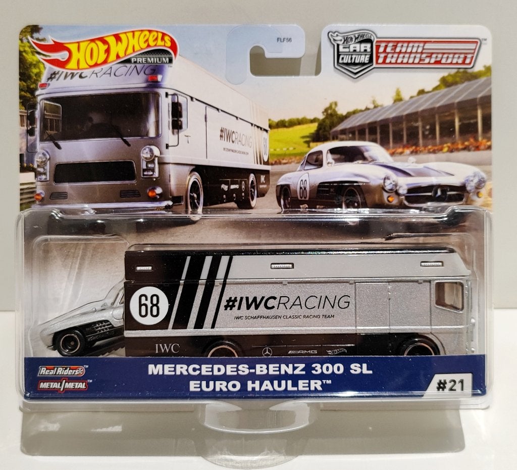 Hot Wheels Team Transport Mercedes IWC Racing MB300 SL(2019), Ophalen of Verzenden