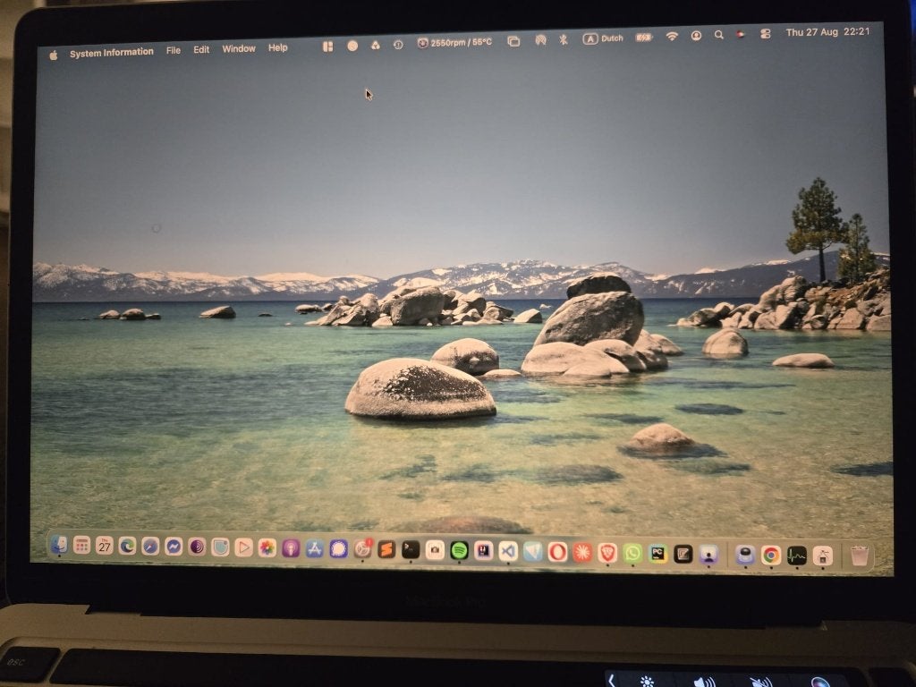 macbook pro intel i5/16gb/512gb 2020, Informatique & Logiciels, MacBook Pro, Qwerty, 13 pouces, 512 GB