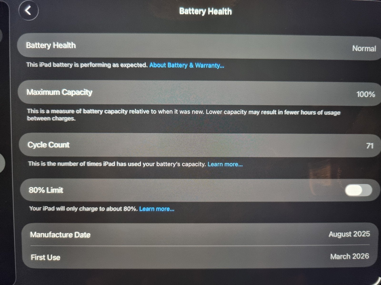 iPad air M3 2025, Ophalen